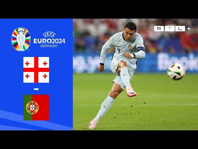 Georgien vs. Portugal - Highlights | EURO 2024 | RTL Sport