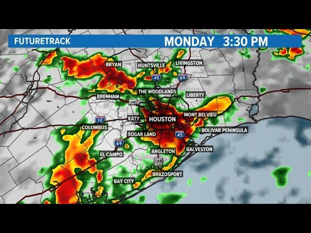 Watch Live: Meteorologist Kim Castro has the latest timing of the potential severe weather threat