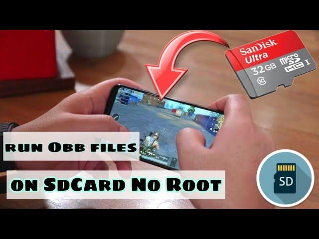 How to Run Obb for any game on SD CARD no Root 2022 |Easy method