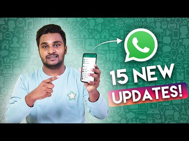 15 Amazing WhatsApp Updates & Features (Coming) Tamil!