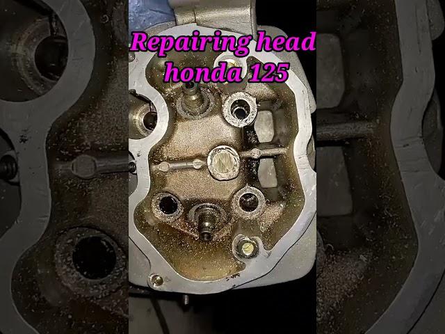 head repairing honda 125 #shortsviral  # shorts bk bike guru