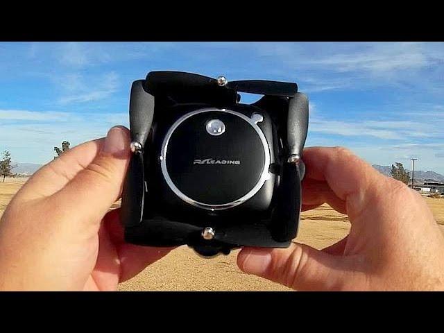 RC118 Position Hold HD Camera Folding Selfie Drone Flight Test Review