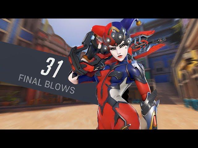 38 Elims -  Overwatch 2 Grandmaster Widowmaker Gameplay