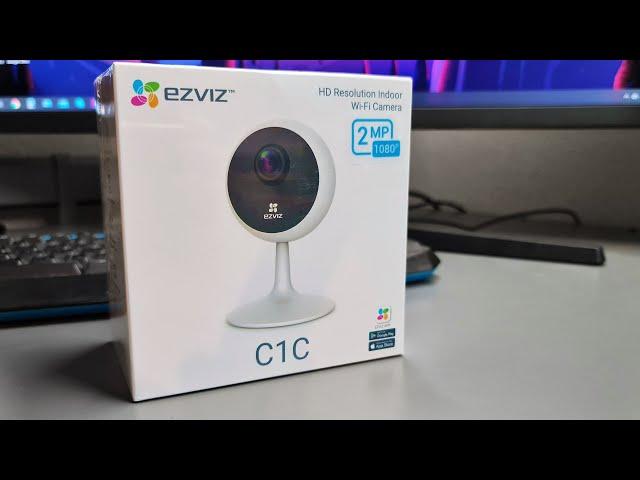 Ezviz C1C 1080p HD Resolution Indoor Wi-Fi Camera Unboxing 4K