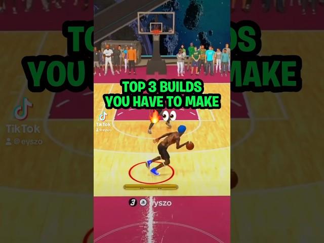 TOP 3 BUILDS IN NBA 2K24  #shorts