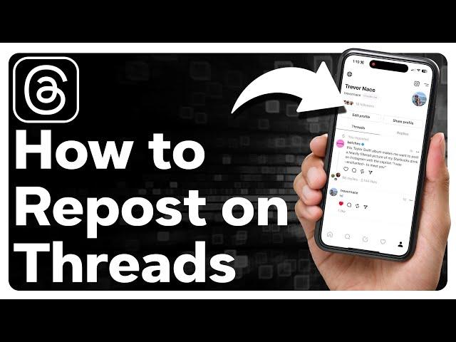 How To Repost On Threads