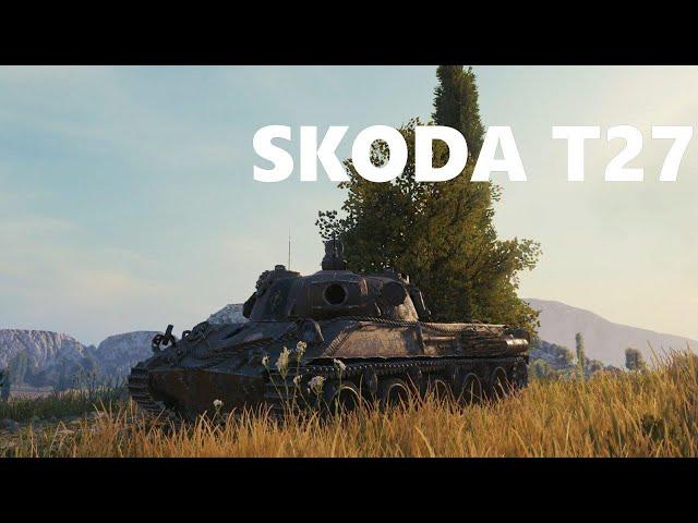 SKODA T27 Tactical Genius: Outmaneuvering the Enemy! world of tanks complete 4K