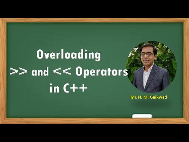 Overloading extraction and insertion operators in C++