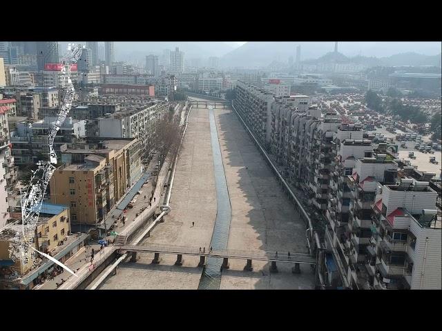 Baierhe River in Shiyan, China