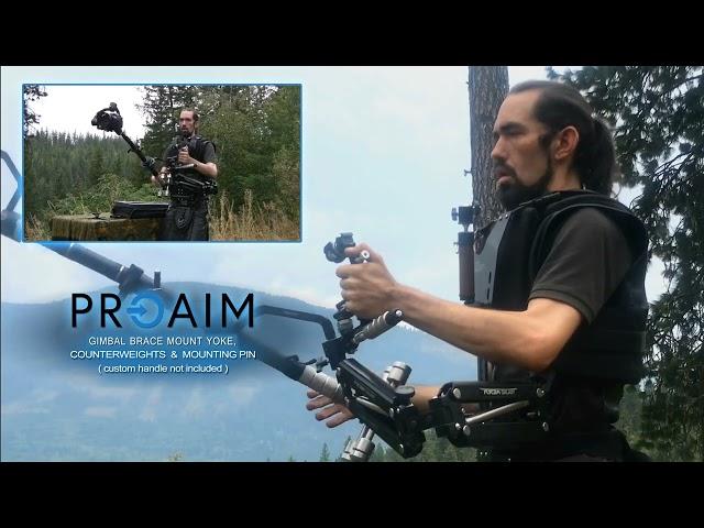 Proaim Gimbal Brace Mount for DJI Ronin-S, Zhiyun Crane 2 & Stabilizer Arm Vest | Feature