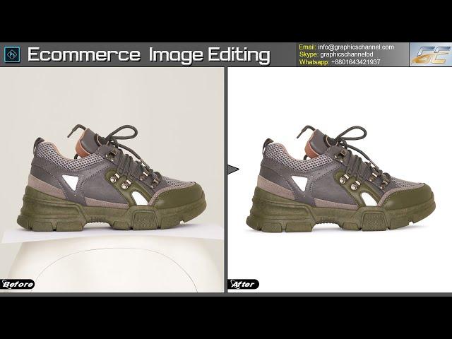 Ecommerce Product Image Editing |  Photo Editing Services