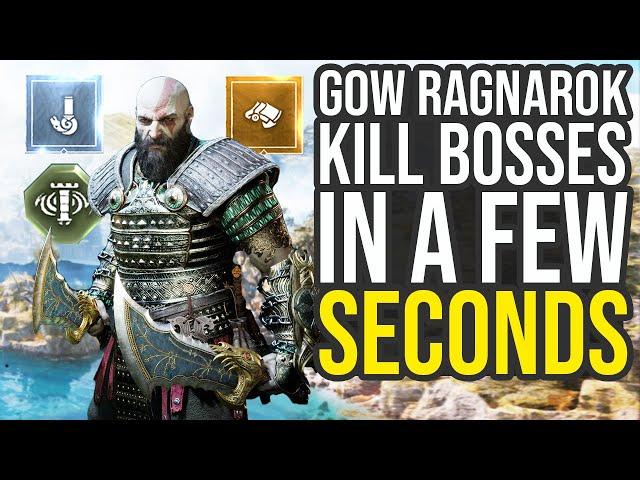 God Of War Ragnarok Best Build Kills Bosses In A Few Seconds (GOW Ragnarok Best Build)