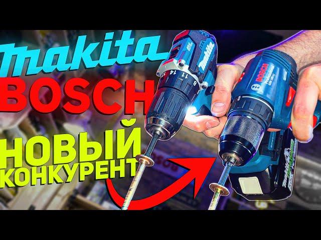 New шуруповёрт BOSCH GSR185LI vs MAKITA DDF487 БИТВА малышей!!!