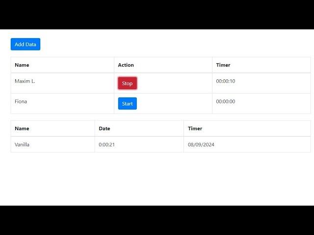 Web App - Apps Script - Stopwatch And Record To Google Sheet | V. 1 (Member)