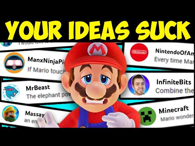 I made your BAD Mario ideas