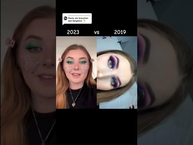 Paula macht ihr erstes Tiktok nach - 2023 oder 2019? ️️