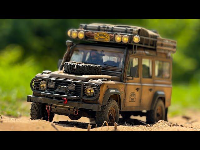 Camel Trophy Scale Rc Adventure: Land Rover D110 Brx02 Rc Offroad 4x4