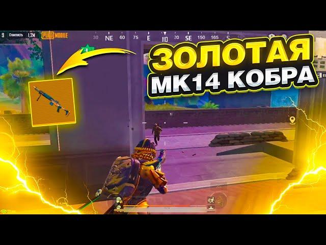 ЛУЧШАЯ ЗОЛОТАЯ МК14 КОБРА НА 5 КАРТЕ МЕТРО РОЯЛЬ, METRO ROYALE ФУЛЛ 6 ЗОЛОТО, PUBG MOBILE