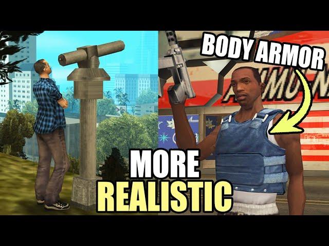 12 More COOL Mods That Add REALISM to GTA San Andreas