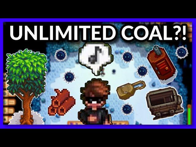 How to get UNLIMITED COAL! | ULTIMATE Coal Farming Guide |  Stardew Valley