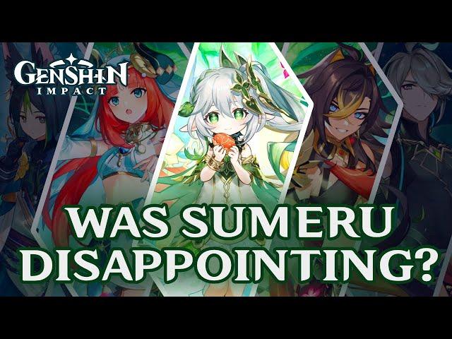 Why do I feel relieved that Sumeru is over? A Genshin Retrospective!