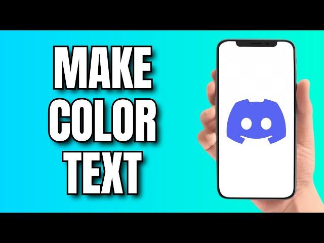 How to Make Color Text on Discord