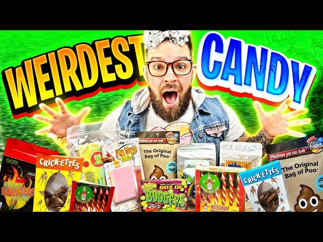 World's Weirdest Candy Review!  Hilarious Reactions and Taste Tests! @TheAwesomeLawsons