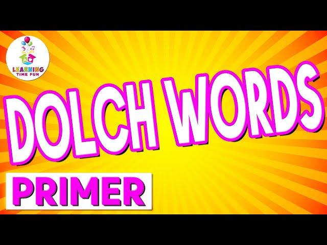 DOLCH WORDS for Kids (Primer Dolch Sight Words) | Learn Sight Words and Dance