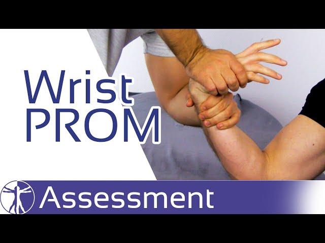 Wrist Passive Range of Motion (PROM)