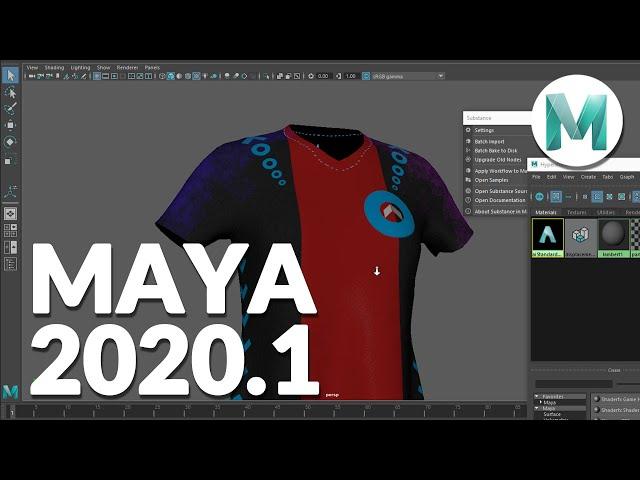 MAYA 2020.1 -Review / Walkthrough