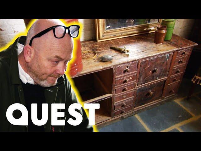 Drew Can't Walk Away From This Fascinating Chest Of Drawers Worth £1,200! | Salvage Hunters