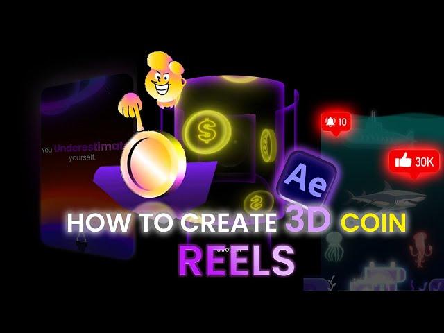 How to create a BEAUTIFUL 3D COIN in After Effects