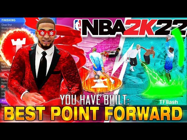 NEW *BEST* GLITCHED "POINT FORWARD" is OVERPOWERED in NBA 2K22! 2K17 DEMIGOD BUILD RETURNS in 2K22