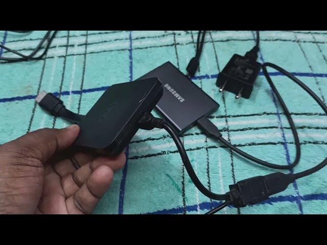 How to Connect SSD External Storage or Hard Drive to Motorola TV Stick | Motorola 4K Media Stick