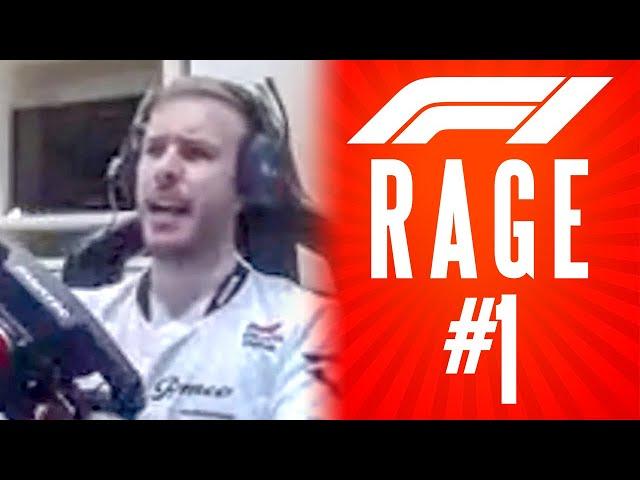 F1 Game Rage Compilation #1