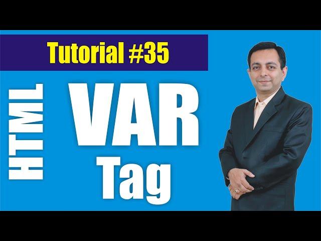 319# How to use VAR Tag in HTML (Hindi) || HTML Tutorial 35