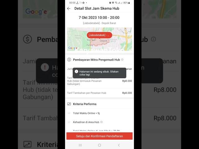 Tips Daftar HUB shopeefood 100% Berhasil!!! #shopeefooddriver