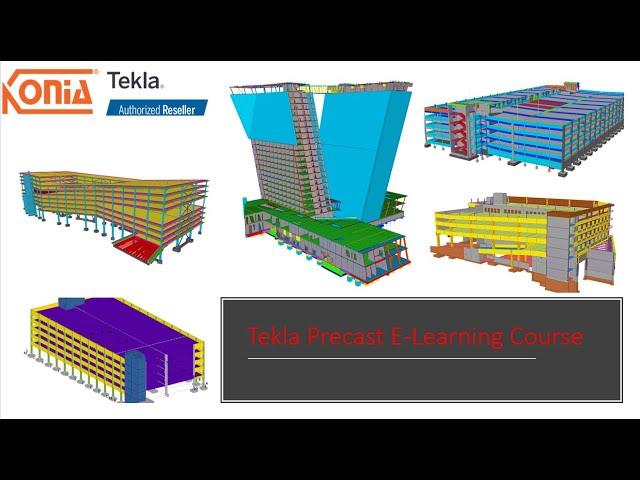 Tekla Precast #5-Xử lý giao cắt móng