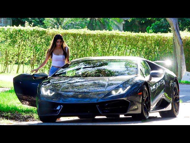 Picking Up Uber Riders In A Lamborghini!!