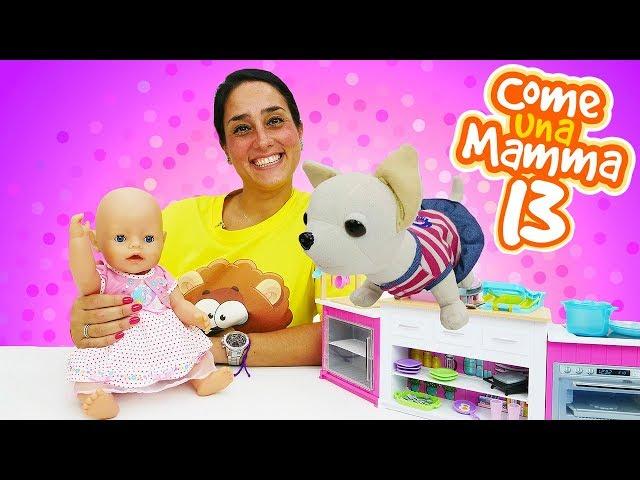 Giochi e video per bambini. Bambola Baby Born. Come una mamma