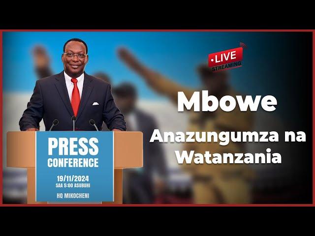 Freeman Mbowe Anazungumza Muda Huu | Uchaguzi Serikali za Mitaa | Uchaguzi na Joto la Siasa CHADEMA