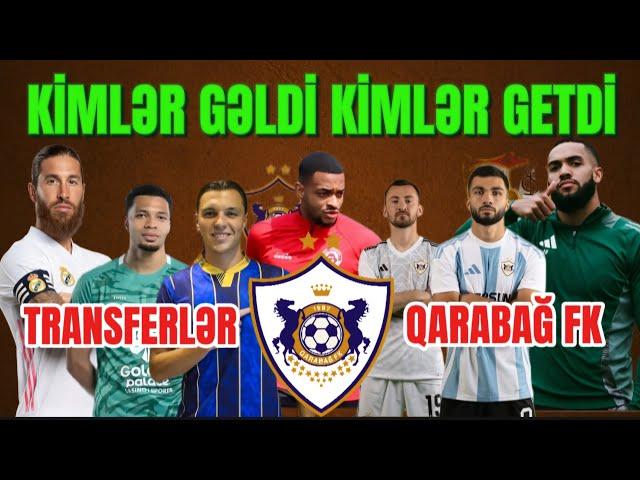 ƏLA TRANSFER XƏBƏRLƏR'İ QARABAĞ FK 4 YENİ FUTBOLÇU. QURBAN QURBANOV RAMOS'U GƏTİRİR. JUNİNYO GEDİR