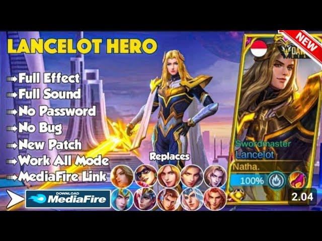 UPDATE - Script Skin Lancelot HERO Dawning Star No Password | Voice Indonesia & English | New Patch