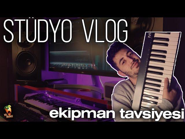 Stüdyomda Neler Var (Ekipman Tavsiyesi - VLOG)