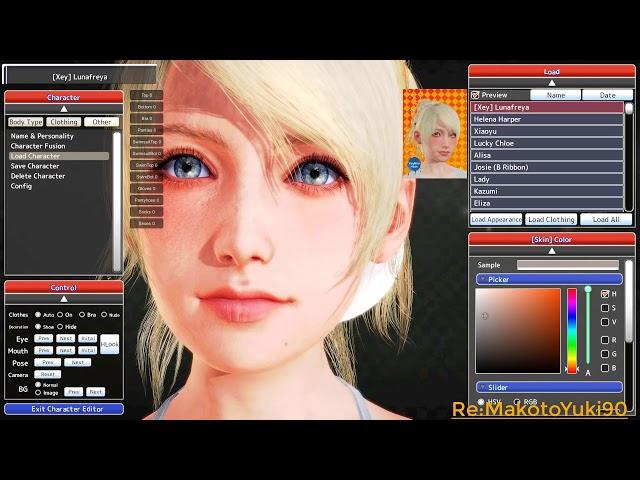 Tutorial honey select how to install and download Lunafreya from final fantasy 15