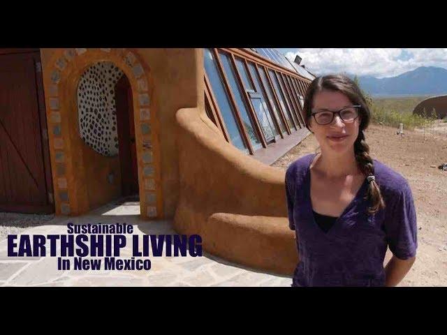 Earthship Underground House Tour- Sustainable and Net Zero Living...