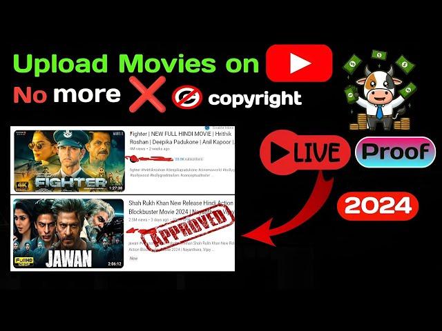 How to Upload Movies on YouTube WITHOUT Copyright in 2024