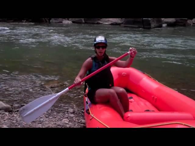 White Water Rafting: How to Paddle