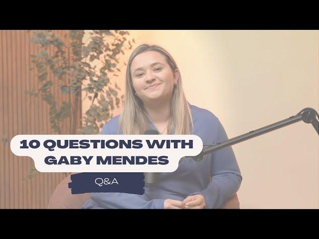 10 Questions with Gaby Mendes | Talk Twenties | Girls in Marketing Podcast