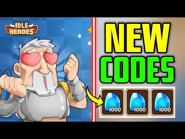 All New Code !! NEW IDLE HEROES REDEEM CODES 2023 - IDLE HEROES CODES 2023 - NEW IDLE HEROES CODES